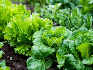 Stunning photo of a vibrant vegetable garden grown for culinary purposes, Farming, Culinary garden