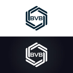 BVB logo. B V B design. White BVB letter. BVB, B V B letter logo design. B V B letter logo design in GOLD, GOLDEN LOGO, THREE, style. letter logo set in one artboard. B V B letter logo vector design.