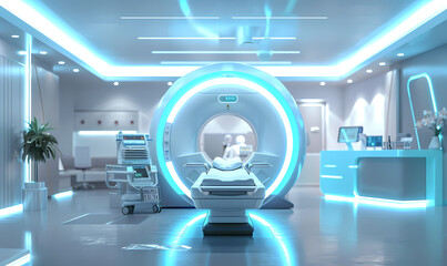 interior of a modern hospital
