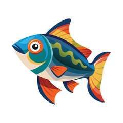 Drawings of Tropical Fish Oceanic Beauty