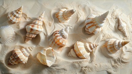 Sand filled shells