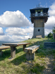 Limes Tower,Arzbach,Westerwald,Rhineland-Palatinate,Germany