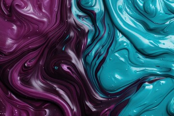 Obraz premium Vibrant abstract fluid art background