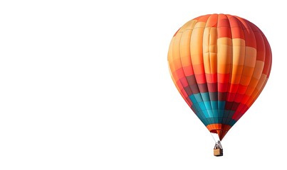 Hot Air Balloon on a white background