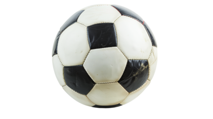 Soccer ball, Football, isolated on white background, clipping path, full depth of field