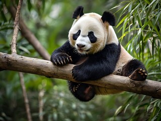 Obraz premium giant panda bear