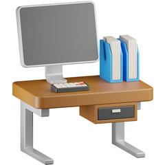 Workplace 3D Icon