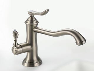 Brushed nickel faucet