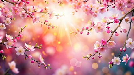 Fototapeta premium Spring festival flower blossom background , spring, festival, flower, blossom, background, nature, fresh
