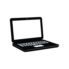  laptop silhouette 