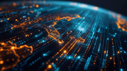 Earth map, Location Intelligence software, Geographic information system, and Spatial data analytics technology 