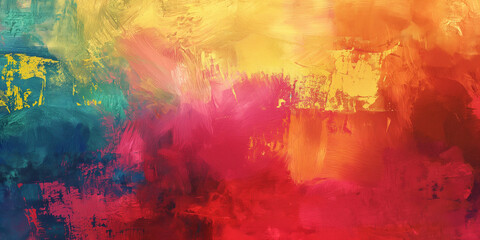 Abstract oil painting art, Modern impressionism technique, Wall poster print template. 
