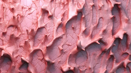 Abstract 3D Pink Cracked Texture