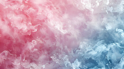 Abstract Background with Pink and Blue Swirls