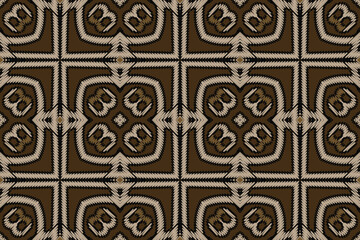Mexican ethnic  pattern, geometric seamless background, vector tribal design. Mexico Aztec, Maya or African and Mexican native ornament or boho motif pattern for borders and frames
Captions are 