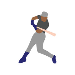 Baseball Motion Illustration Vector Design