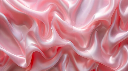 Fototapeta premium Pink Satin Fabric Texture Background Illustration