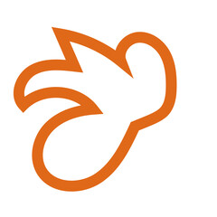 Abstract outlines shapes vector 