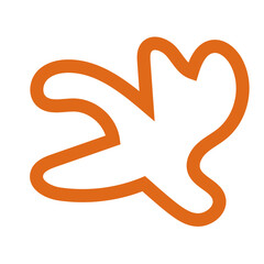 Abstract outlines shapes vector 