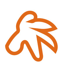 Abstract outlines shapes vector 