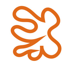 Abstract outlines shapes vector 