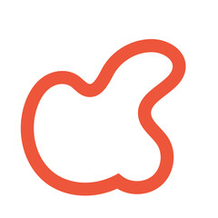 Abstract outlines shapes vector 