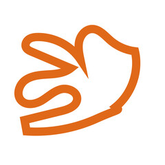 Abstract outlines shapes vector 