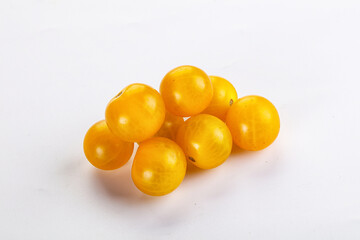 Ripe tasty yellow cherry tomato