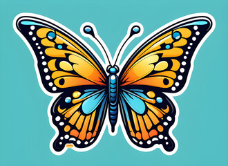 Fototapeta premium butterfly generative ai