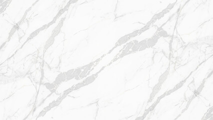 Marble background.White stone texture with gray shadow.Panoramic format.  Natural White marble texture for skin tile wallpaper luxurious background,  Golden shiny veins and cracked marble texture. 