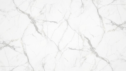Marble background.White stone texture with gray shadow.Panoramic format.  Natural White marble texture for skin tile wallpaper luxurious background,  Golden shiny veins and cracked marble texture. 