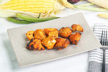 Indian cuisine - Fish Tikka barbecue