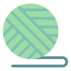 Vector Icon Sewing, Ball Of Wool, Tailor, Fashion Designer, Handcraft