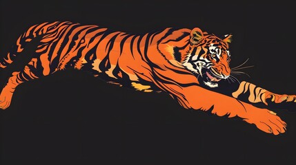 tiger vector illustration