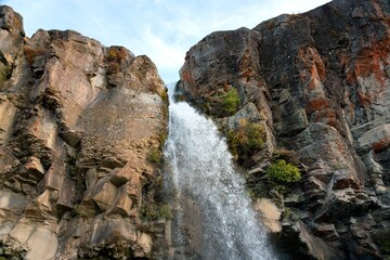 the Taranaki Falls