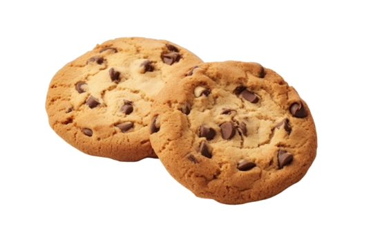 A Pair of Delicious Delights on White or PNG Transparent Background.