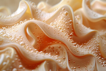 Fototapeta premium Macro shot of facial pores and skin texture, realistic, high detail, 8k