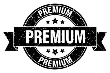 A stamp with the word 'PREMIUM' in bold, capital letters 