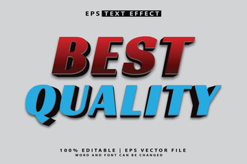 Best quality editable text effect