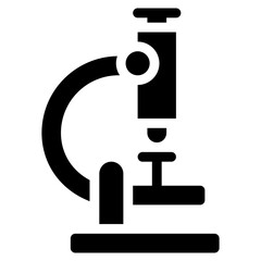 Vector Icon Microscope, Science, Scientific, Observation, Research