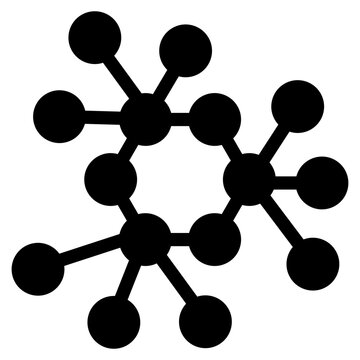 Vector Icon Glucose, Component, Chemical, Education, Molecule, Energy