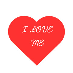 red heart. Say 