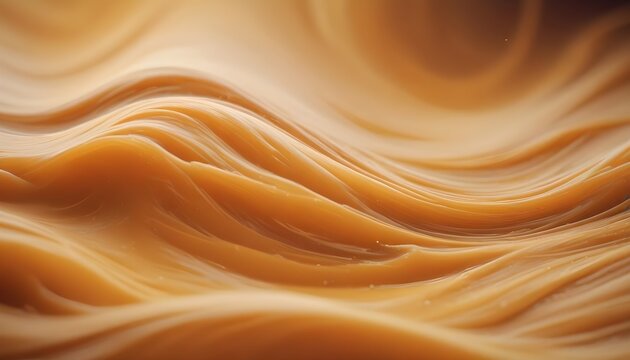 Warm, rich melted butterscotch or toffee background