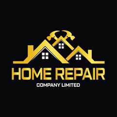 Home repair logo, Home Maintenance Logo vectors