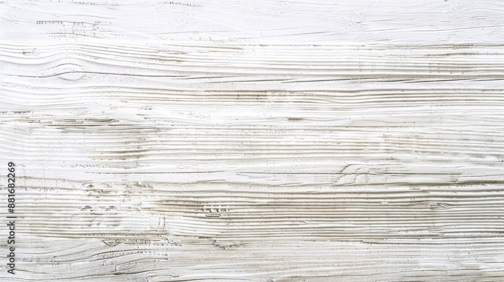 Poster soft wood surface in white color for design background with texture and space for text