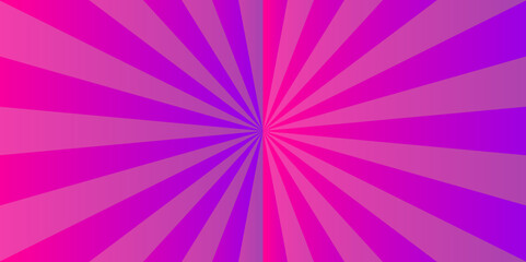 Modern Pink and purple red sunshine circle sunburst abstract geometric background. victor illustration sun ray sunbeam vintage texture. sunshine cartoon ads etc.	
