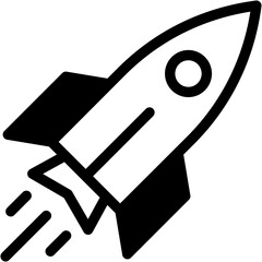 Vector Icon Rocket, Rocket Lunch, Space Ship, Rocket Ship, Technology