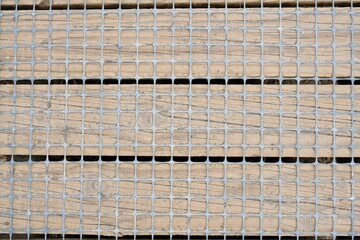 wooden walkway texture with anti slip mat