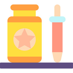 Vector Icon Oil, Magic, Miscellaneous, Incense, Fortune Teller