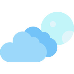 Vector Icon Full Moon, Night, Meteorology, Fortune Teller, Black Magic